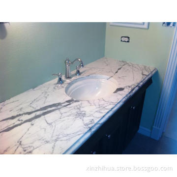 White Marble Vanity Top